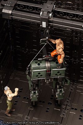 Sada plastového modelu Hexa Gear 1/24 Block Base 04 DX Arsenal Grid 23 cm - Vážně poškozený obal
